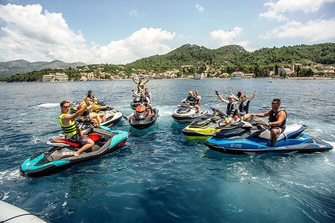 2-Hour Dubrovnik Fun and Exciting Jet Ski Safari Adventure Tour - The Old City Harbour from sea level