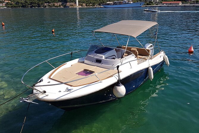4h / 6h / 8h Elaphite Islands Tour with 7.5m/24FT SunDeck Boat - Green Caves and a second chance to swim