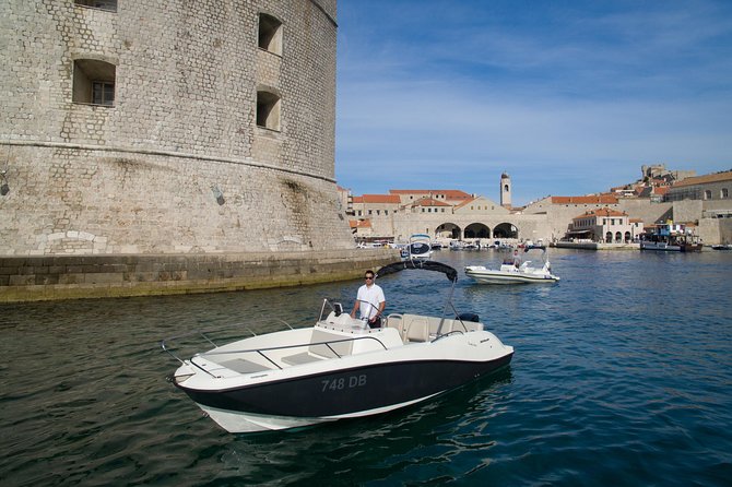 4h trip from Dubrovnik to the Elafiti islands with Quicksilver 675 boat - A small boat with a very flexible plan