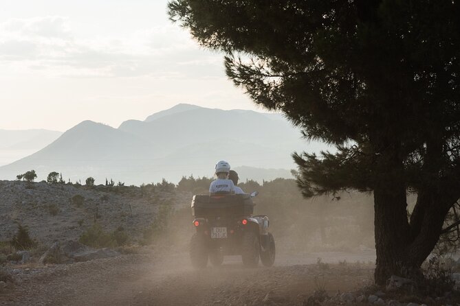 ATV Dubrovnik Safari Tour - Strinčjera and the military history of the hill