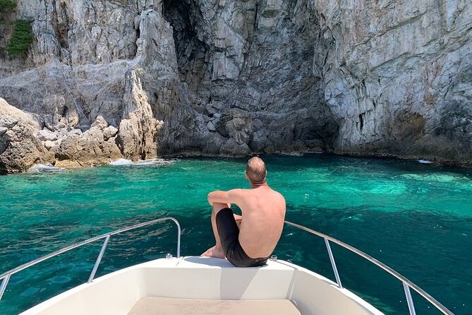 Blue Cave and Šunj Beach Speedboat Tour from Dubrovnik - Koločep’s three caves and the story behind them