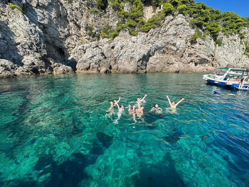 Blue Cave-Green caves-Lopud Sandy beach - tour with drink - Key points to know before booking