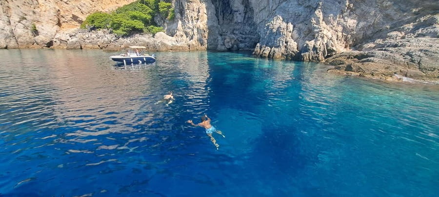 Blue Cave-Green caves-Lopud Sandy beach - tour with drink - What $74 buys you