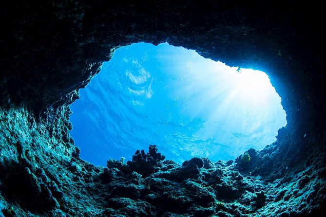 Blue Cave Premium Half-Day Tour with Panoramic Old Town View - Three smaller caves for swimming and photographs