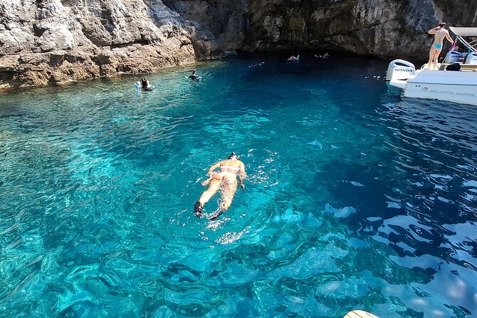 Blue & Green cave,Šunj beach - with drinks small group speedboat - Kolocep’s Blue Cave is the star of the morning