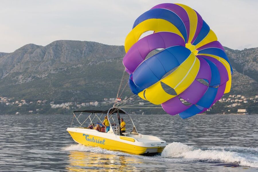 Cavtat: Parasailing - The View Above Cavtat