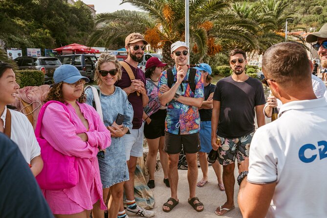 Coastal Vineyards: A Dream Wine Tour to Elaphiti Islands - Šipan wine at a family home