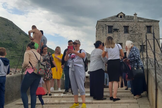 Day Tour of Mostar, Kravica Waterfalls & Počitelj small group - The Pelješac Bridge viewpoint on the return