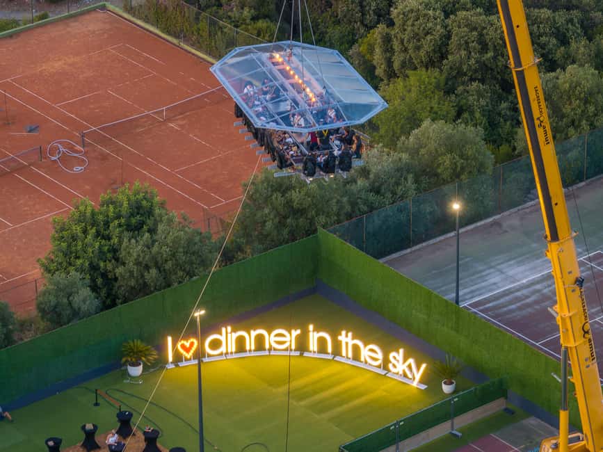 Dinner in the Sky Dubrovnik - Sunset, sea views, and the best photo moments