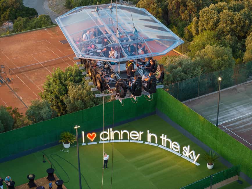 Dinner in the Sky Dubrovnik - Booking details that matter