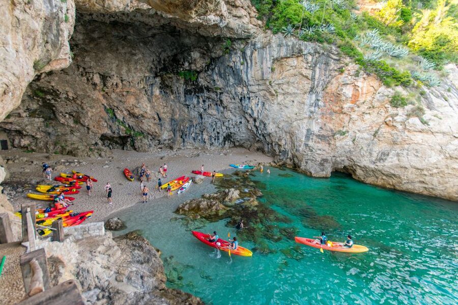 Dubrovnik: 2 or 3-Hour Morning Kayaking & Snorkeling Tour - Betina Cave, swimming, and snorkeling