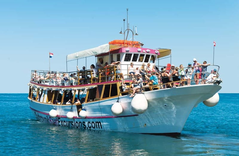 Dubrovnik: 3 Islands Boat Trip with Drinks (FR, ES, IT, EN) - Lopud: three hours for beach time and a proper break