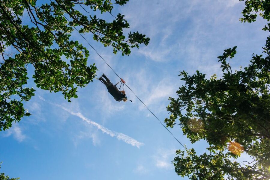 Dubrovnik: 900 Metre Superman Ziplining Adventure - Walking back toward Old Town