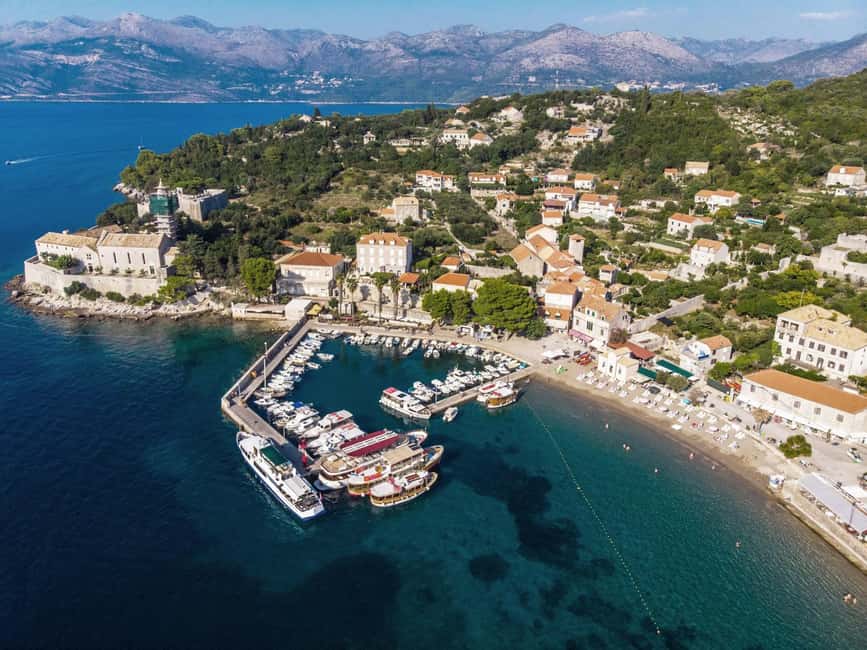Dubrovnik: Best of the Elaphites by Catamaran - Šipan at 10:45, churches and old villas