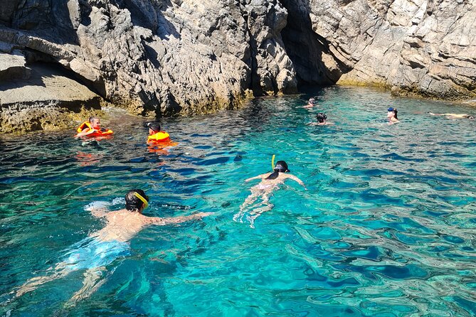 Dubrovnik Blue Cave, Green Caves, Sandy Beach, Old Town Panorama - The Old Town and Lokrum view from the water