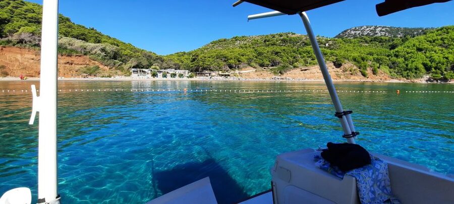 Dubrovnik: Blue Cave Tour by Speedboat - The open speedboat ride to Koločep