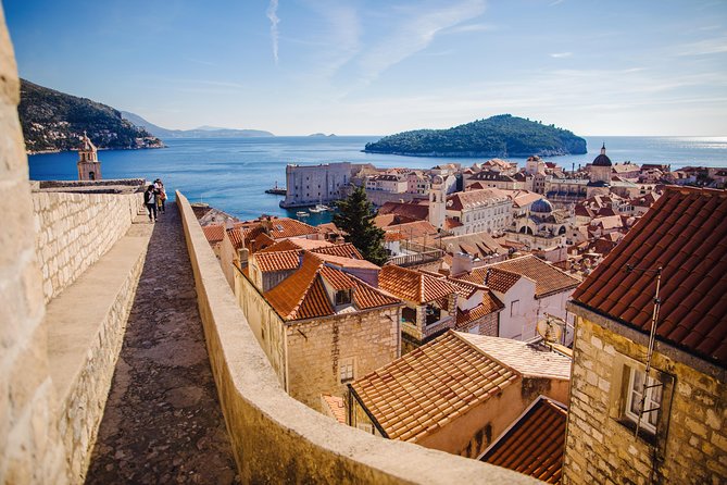 Dubrovnik Cable Car Ride, Old Town Walking Tour plus City Walls - Riding the cable car up Mt. Srd