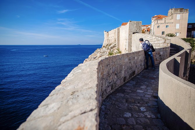 Dubrovnik Cable Car Ride, Old Town Walking Tour plus City Walls - Walking Stradun and the medieval center