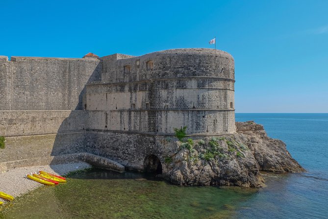 Dubrovnik Combo: Old Town & Ancient City Walls - The Stradun, Orlando’s Column, and Luza Square