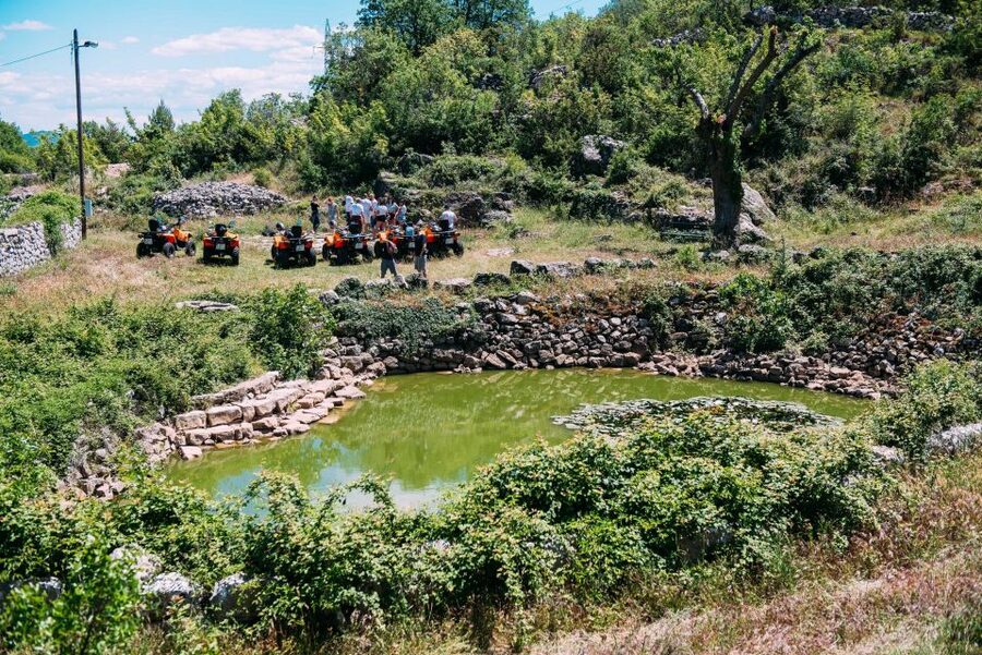 Dubrovnik: Countryside Guided ATV Adventure with Brunch - A four-hour schedule with two to three hours on the quad