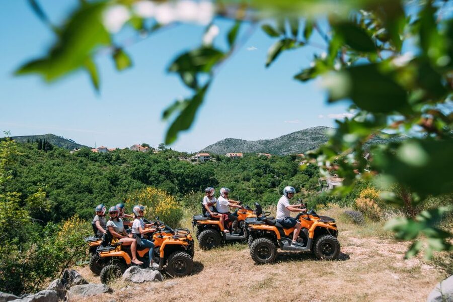 Dubrovnik: Countryside Guided ATV Adventure with Brunch - Safety instruction before the first turn