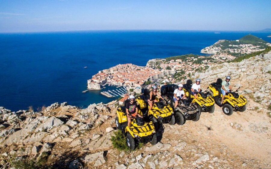 Dubrovnik: Countryside Guided ATV Tour & Tavern Refreshments - A tavern stop with a local snack