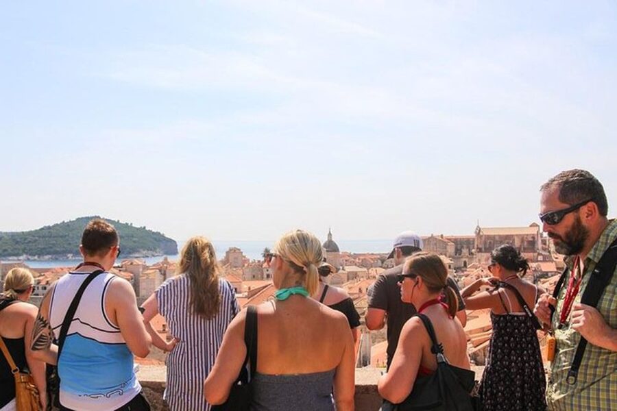 Dubrovnik: Game of Thrones and City Walls Walking Tour - City Walls: your final view over Blackwater Bay