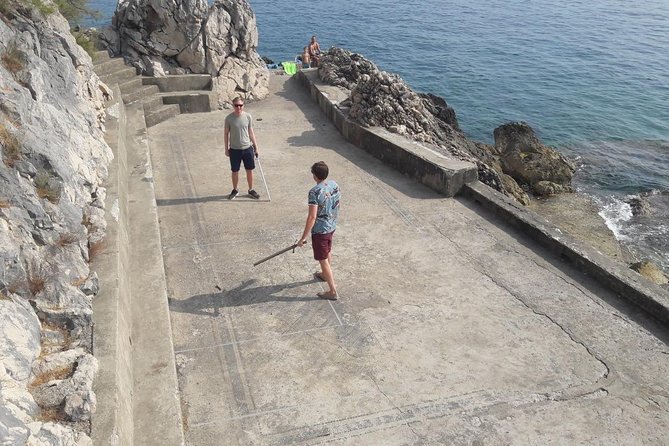 Dubrovnik Game of Thrones Driving Tour - Driving past Buža Gate and the north wall