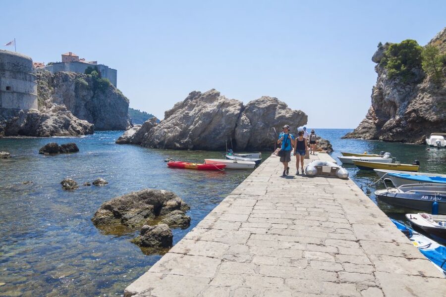 Dubrovnik: Game of Thrones Walking, Car and Boat Tour - Cruise to Lokrum and sit on the Iron Throne