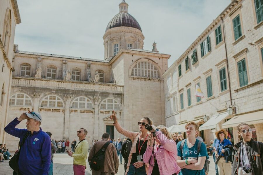 Dubrovnik: Guided Old City Walking Tour - Sponza Palace gives the walk a serious center