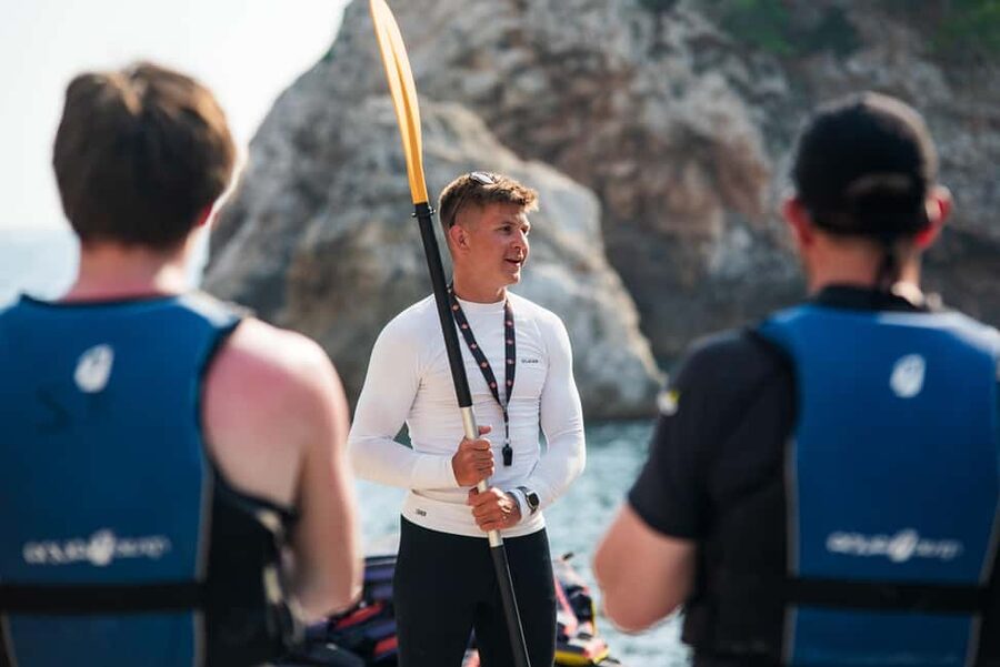 Dubrovnik: Guided Sea Kayaking and Snorkeling Tour - Paddling beside the Old Town walls