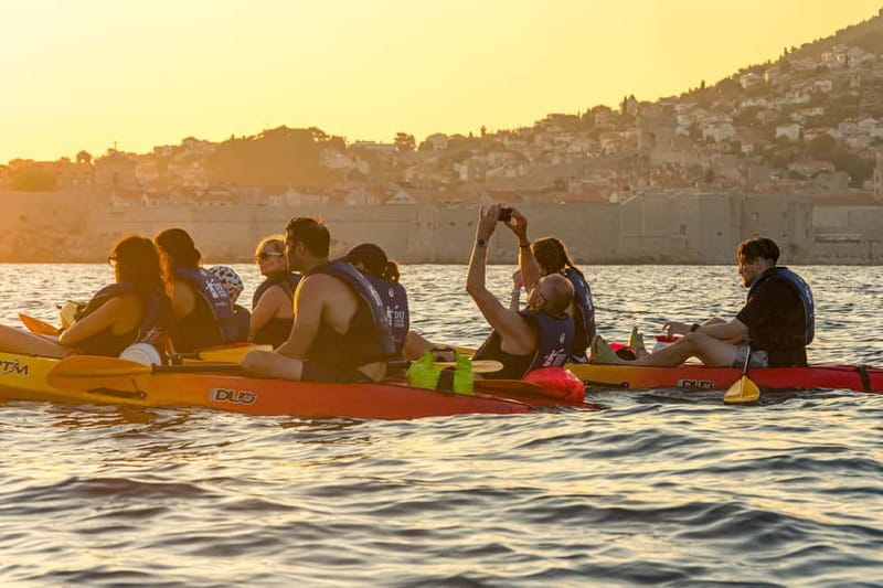 Dubrovnik: Guided Sunset Sea Kayaking with Snacks and Wine - What the guides add to the outing
