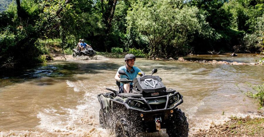 Dubrovnik: Kojan Koral ATV Quad Safari with transport - Čilipi gives the ride a useful pause