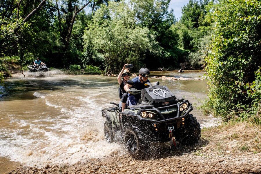 Dubrovnik: Kojan Koral ATV Quad Safari with transport - The return route brings more rocks, water, and views