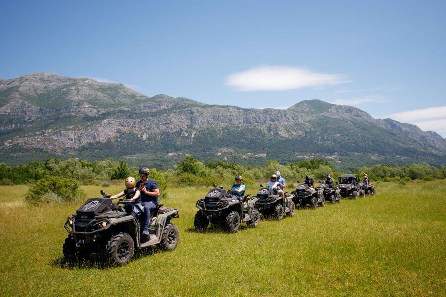Dubrovnik: Kojan Koral ATV Quad Safari with transport - What the Can-Am ride feels like