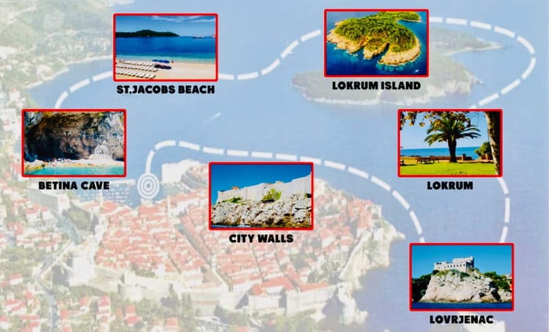 Dubrovnik or Cavtat: Lokrum Island and Betina Cave Boat Tour - Key points to know before booking