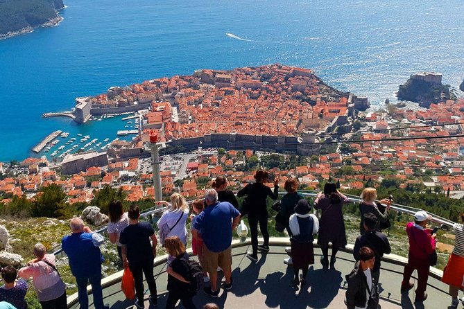 Dubrovnik Panorama Sightseeing with Tour Guide in Minivan - A drive past Buža Gate, then Old Town time