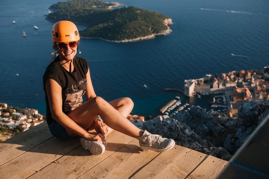 Dubrovnik: Panorama Zipline Tour - Safety training before the real lines
