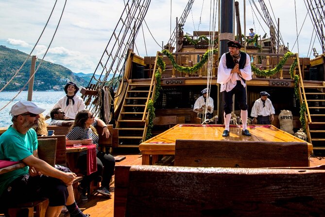 Dubrovnik Panoramic Cruise on a Wooden Galleon with a Live Show - Fort Lovrijenac and the Cathedral from a new angle