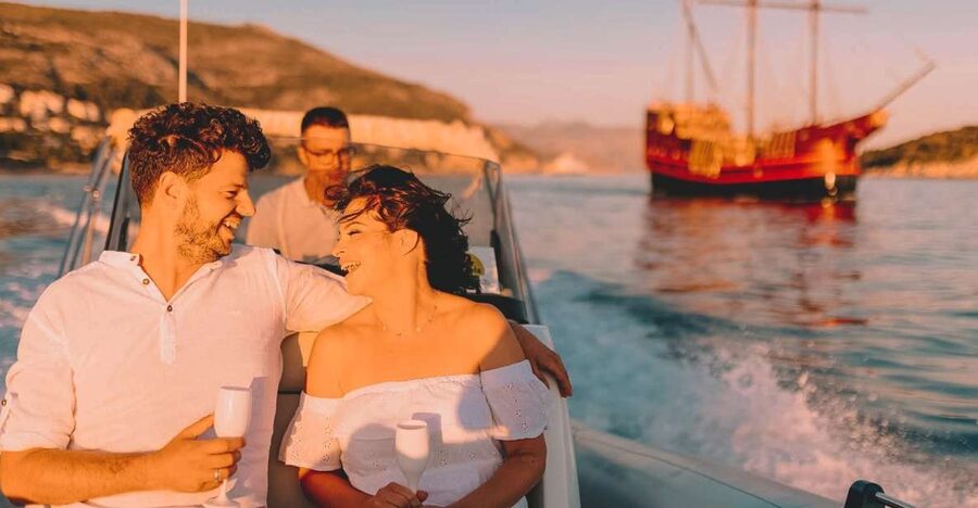 Dubrovnik: Private Boat Cruise at Sunset with Champagne - Fort Lovrijenac and Dubrovnik’s western defense