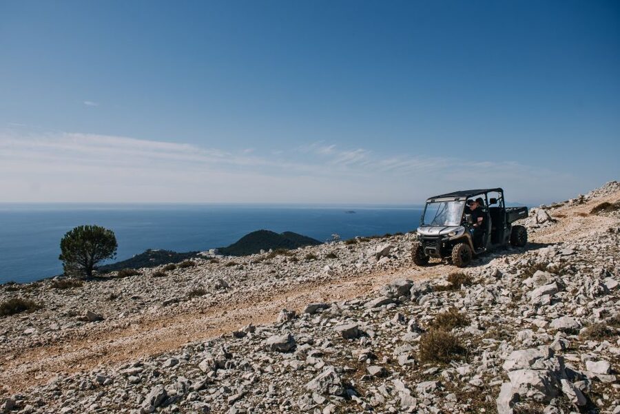 Dubrovnik: Private Panoramic Half-Day Buggy Tour with Brunch - Leaving Dubrovnik for Koraćevo above Orašac