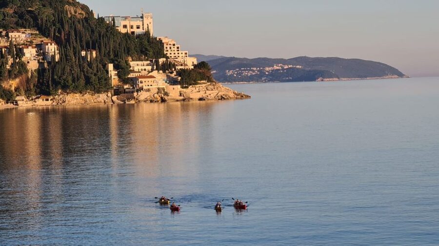 Dubrovnik: Sea Kayaking Half-Day Tour - Betina Cave, a sea-access beach with a short break