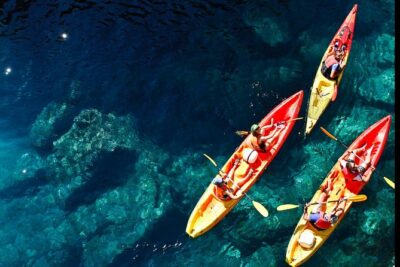 Sunset Kayaking & Snorkeling with water &wine