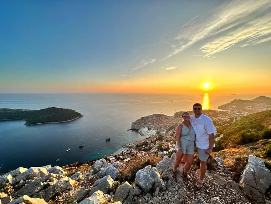 Dubrovnik Sunset Mountain Tour With Wine - The road to Srđ keeps the evening moving