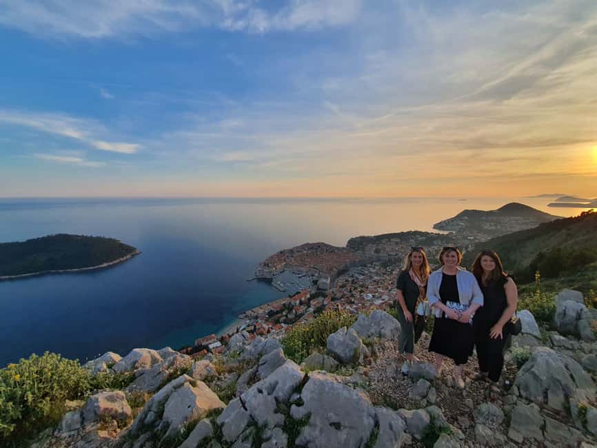 Dubrovnik Sunset Mountain Tour With Wine - What the guide can add to the evening