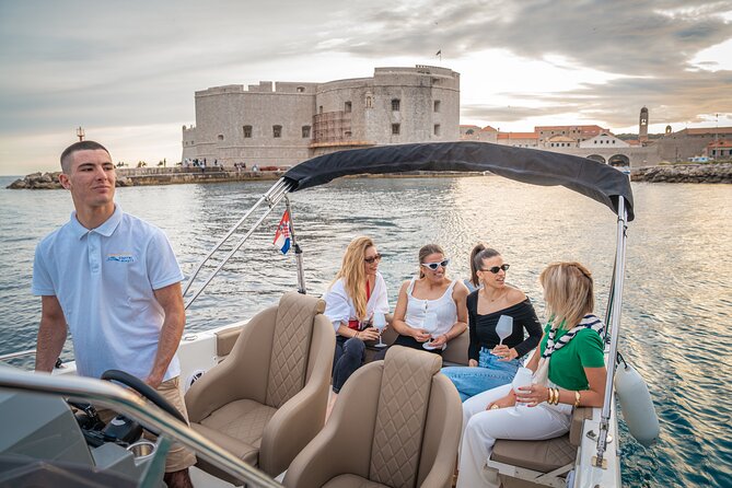 Dubrovnik Sunset Tour By Boat With Local - The city walls from below