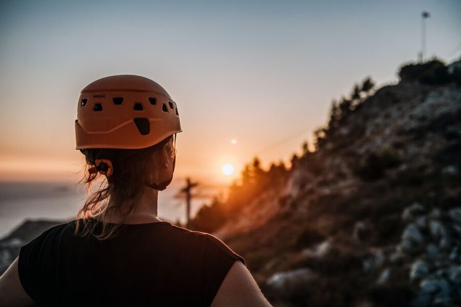 Dubrovnik: Sunset Zip Line Experience Followed by Wine - Sunset from Srđ Hill