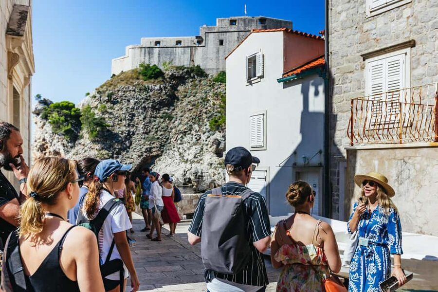 Dubrovnik: The Original Game of Thrones Tour & Lokrum Option - Stradun, the Purple Wedding, and city streets