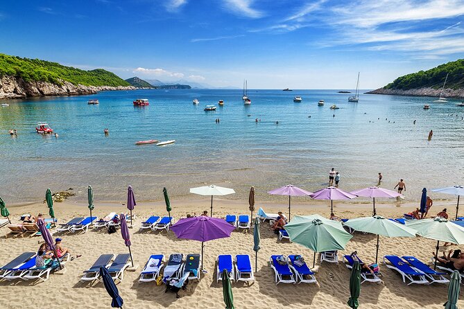Elaphite Islands Cruise and Blue Cave Snorkeling Boat Tour from Dubrovnik - Lopud and the sandy Bay of Sunj