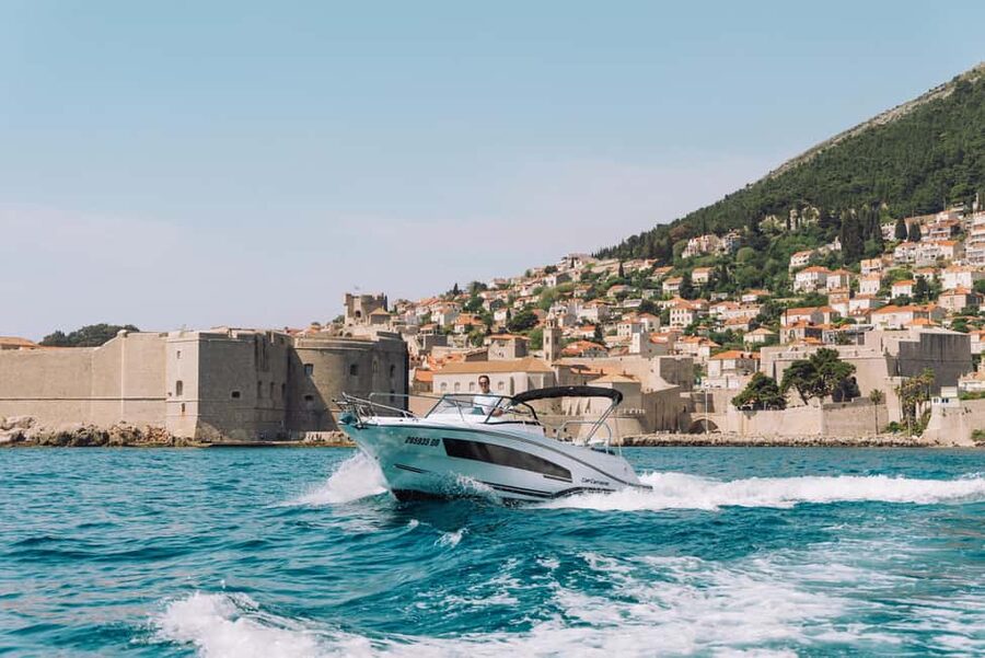 Elaphite Islands: Private boat tour (Cap Camarat 7.5wa) - Šipan for a slower island stop